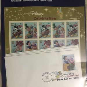 2006 Art of Disney Celebration Stamps & Covers